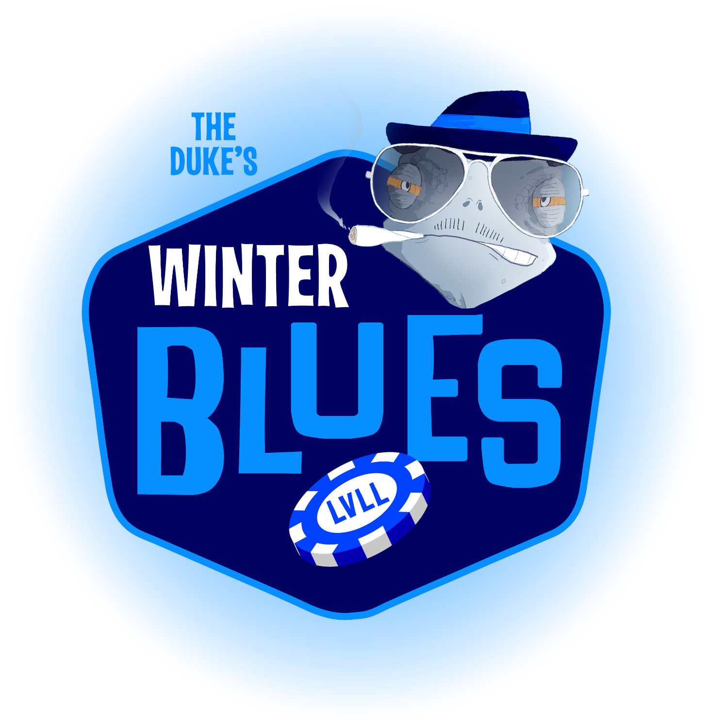 Winter Blues Badge